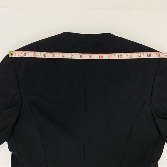 GIORGIO ARMANI LE COLLEZIONI Asymmetric Wool Blazer Size 8 - Picture 15 of 16